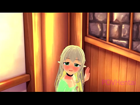 ❤️ (Trap) Elvish maid توهان جي منهن ڌوئڻ ۾ مدد ڪري ٿي. ❤️❌ ❌❤