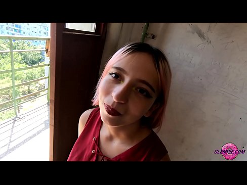 ❤️ شاگرد سينوئل چوسي ٿو هڪ اجنبي کي ٻاهر جي پوئتي ۾ - هن جي منهن تي ❤️❌  ❌❤